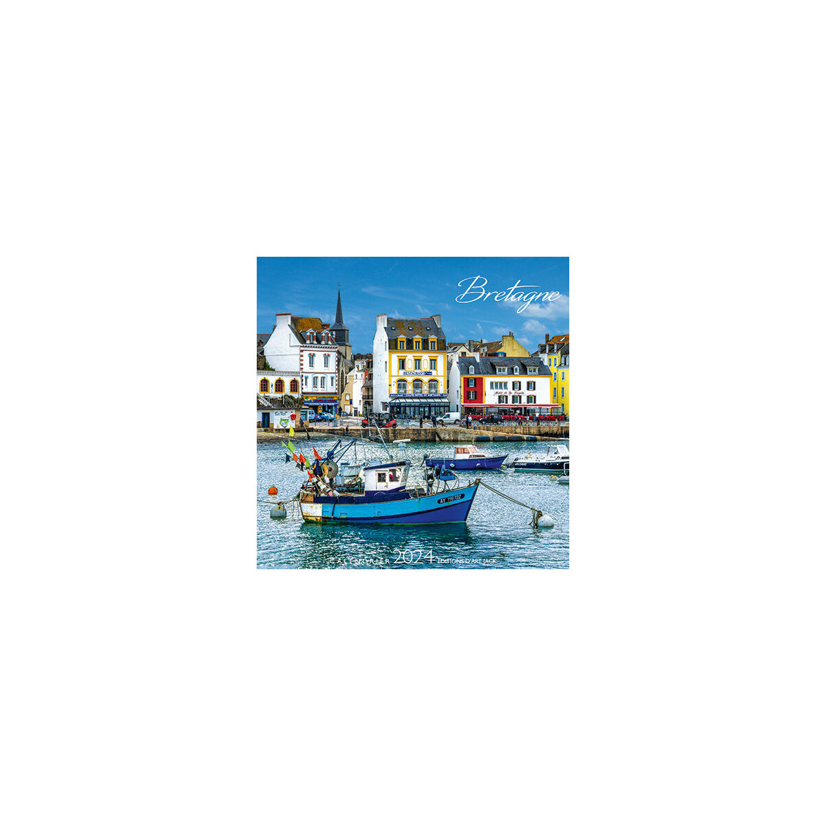 Calendrier Chevalet Bateaux