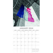  CALENDRIER 2024 PARIS: Calendrier 2024, Planificateur Annuel  365 Jours, Organisateur Personnel 172 Pages, 52 Photos Artistiques des  plus beaux  du Louvre