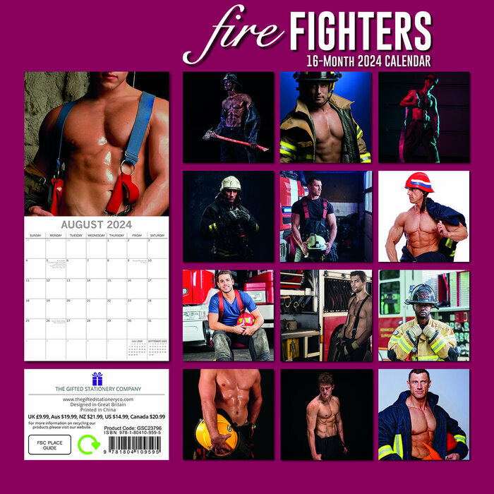 ▸ Le calendrier des pompiers australiens 2024 est sorti !