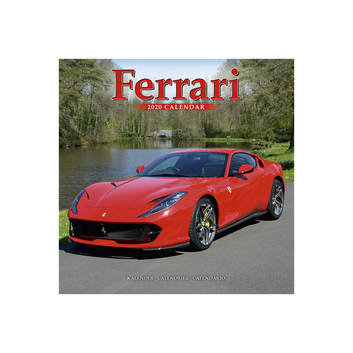 Calendrier 2020 Ferrari