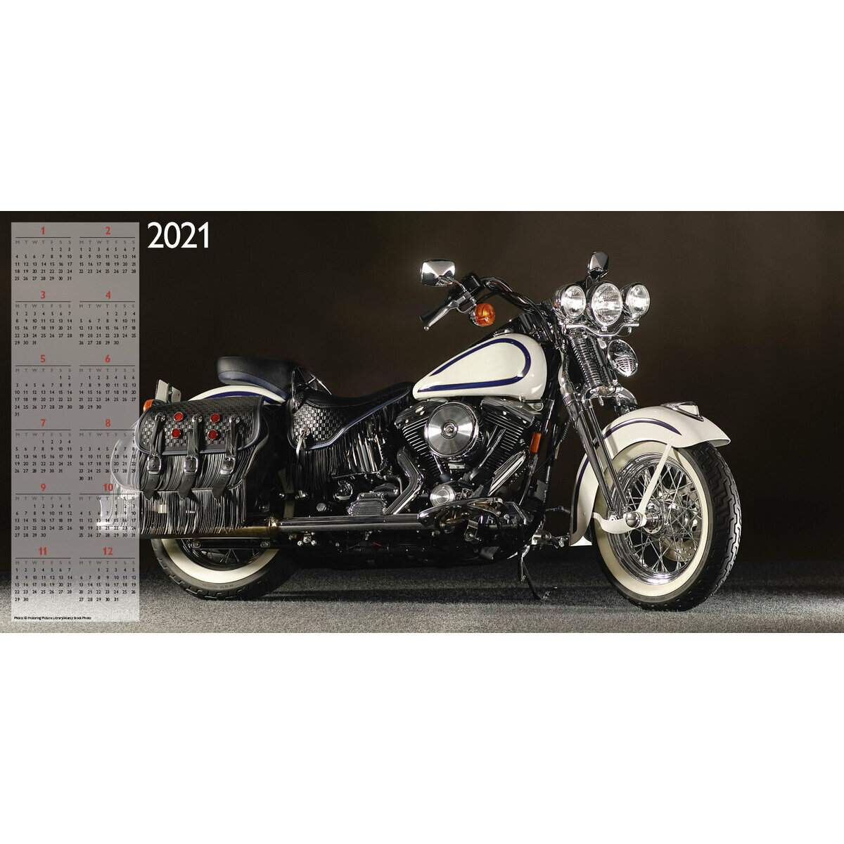 Calendrier 2020 Harley Davidson avec poster offert