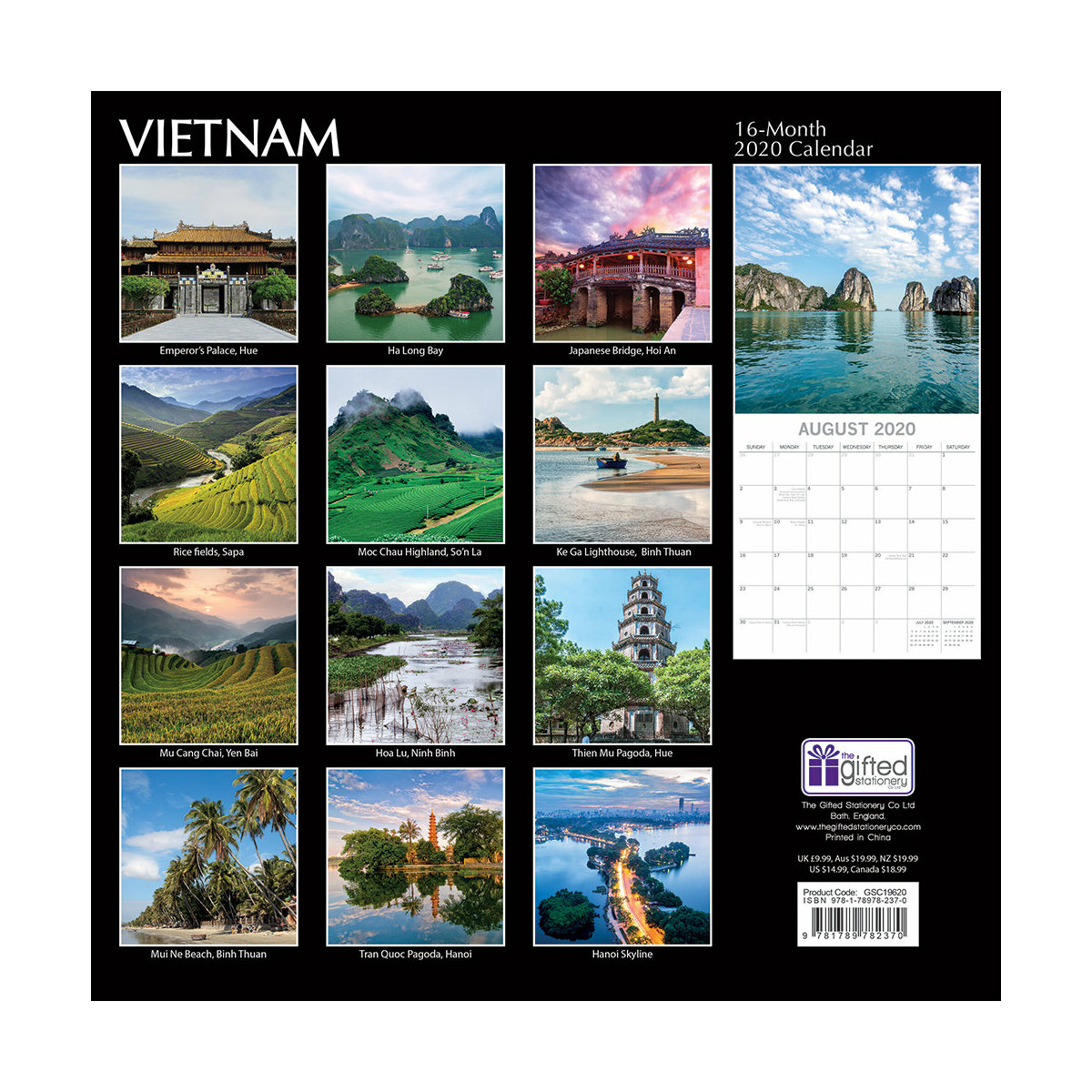 Calendrier 2020 Vietnam