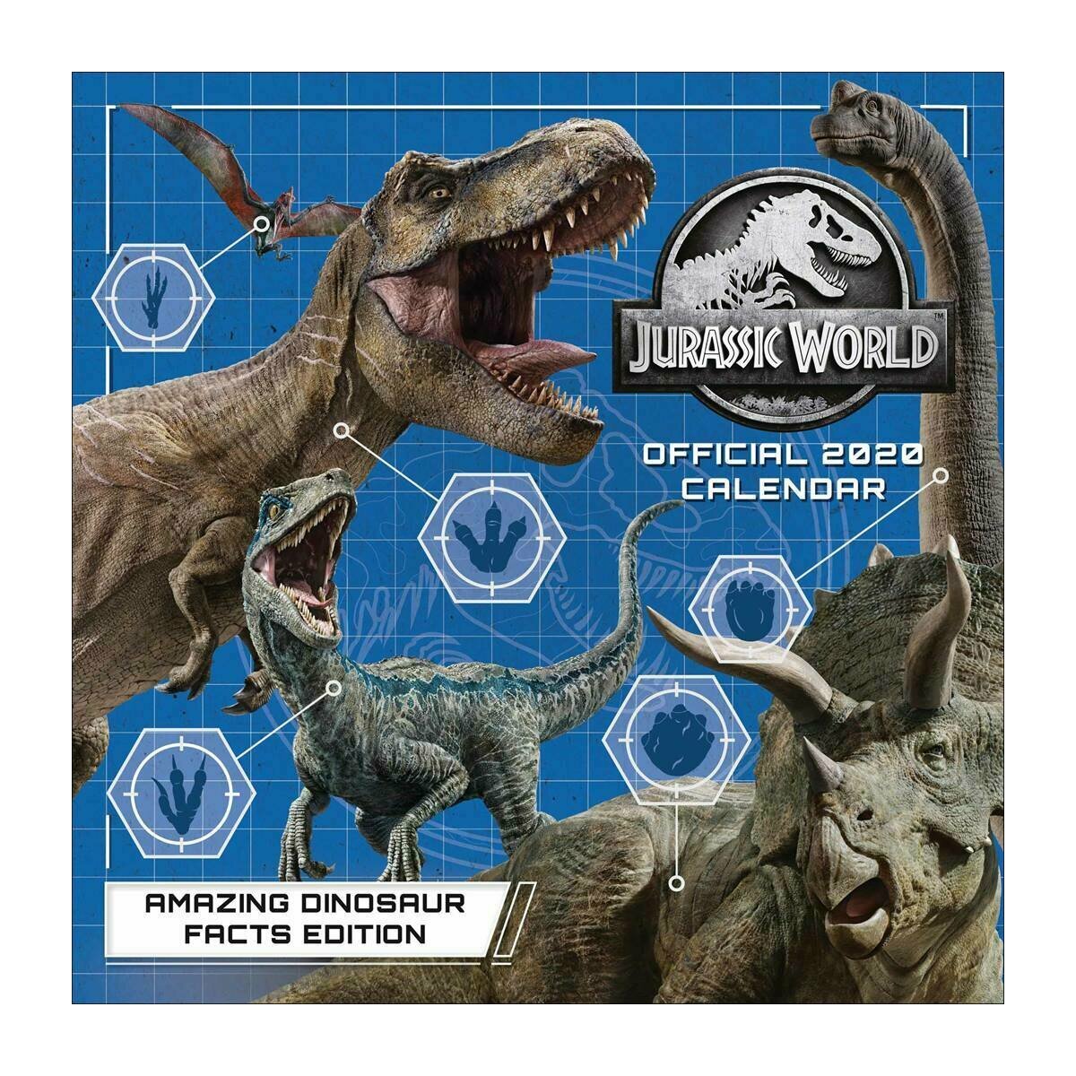 calendrier 2020 Dinosaure jurassic parc