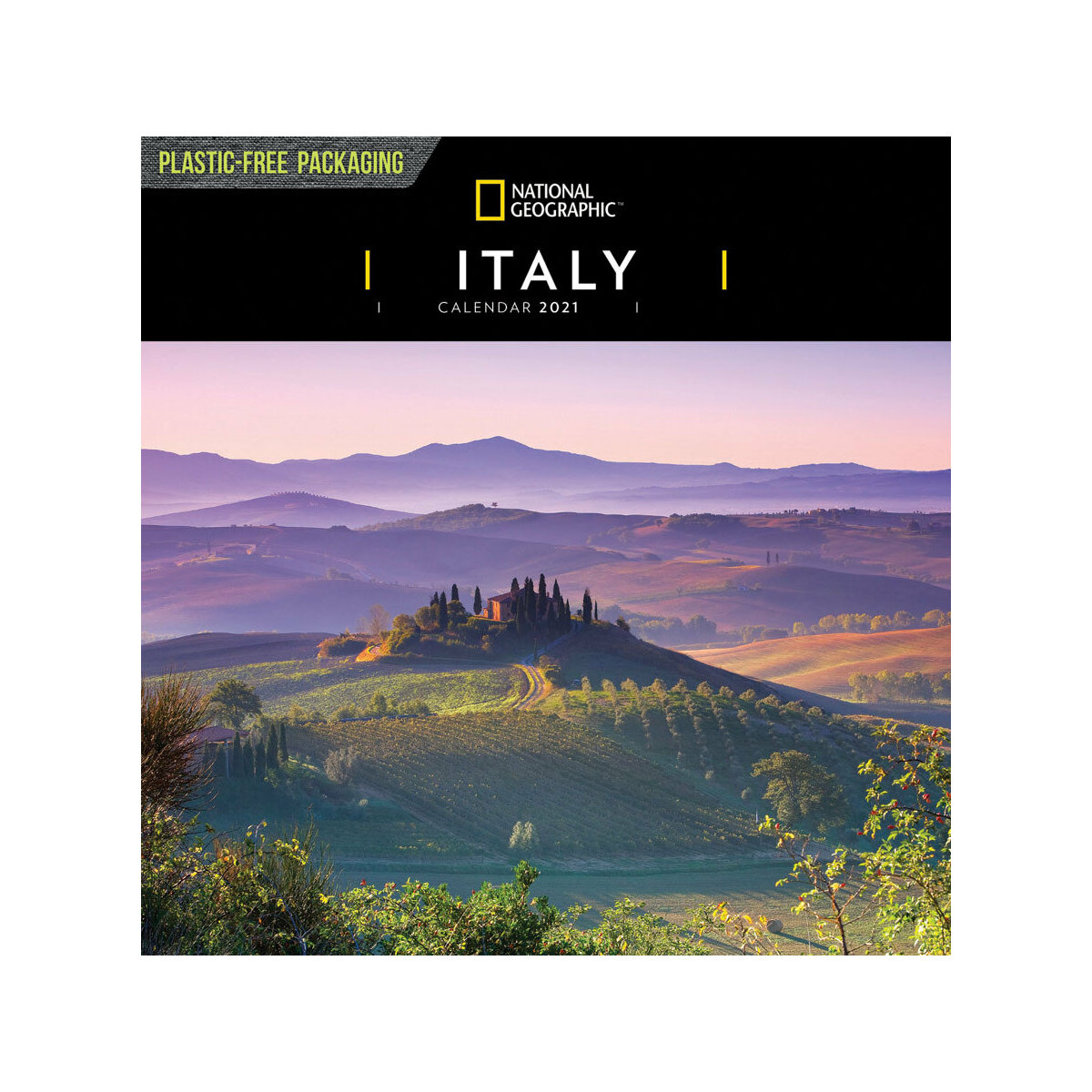 Calendrier 2021 Italie National Geographic