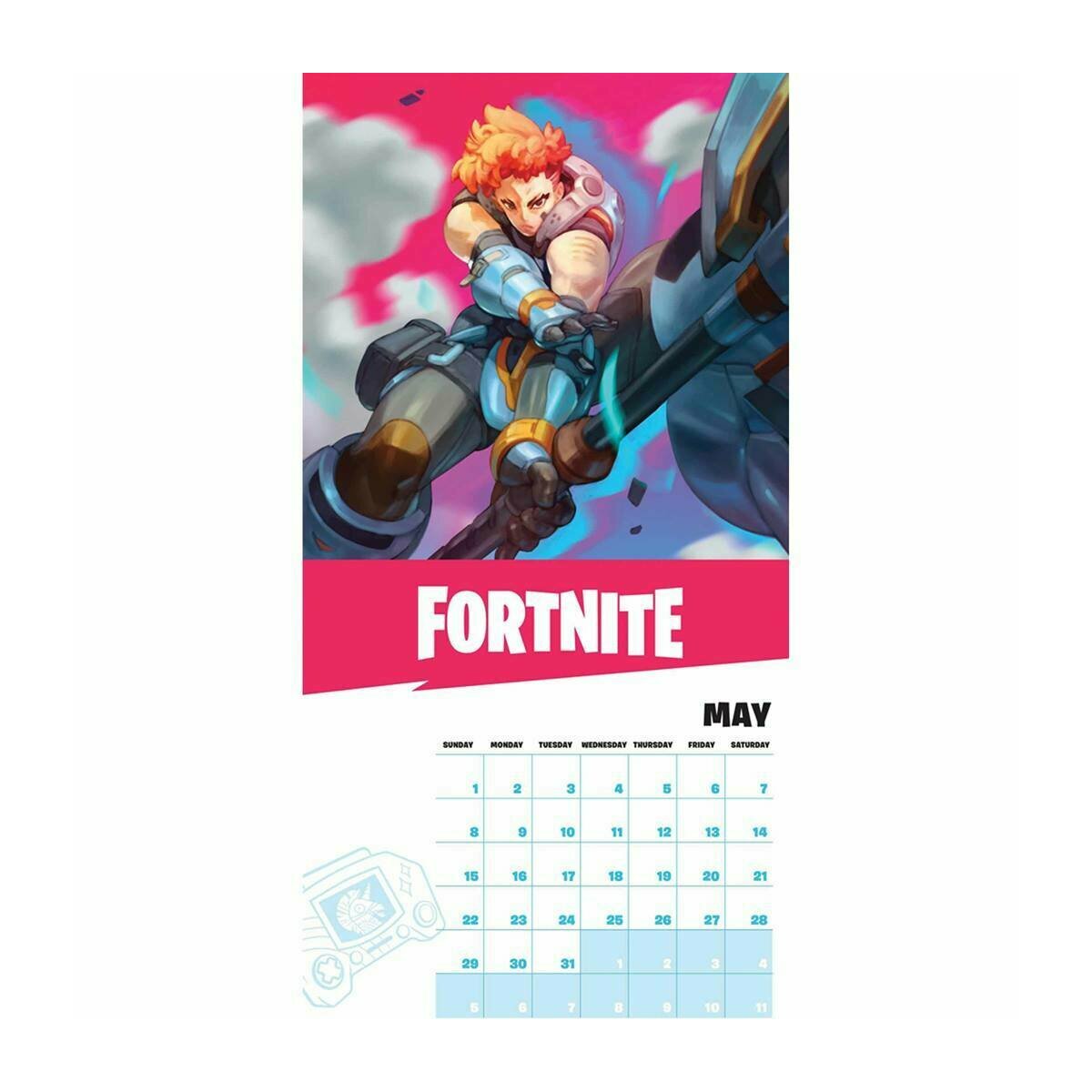 Calendrier 2022 Fortnite