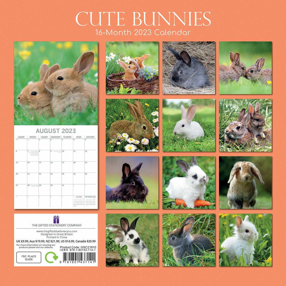 Calendrier 2023 Lapin Mignon