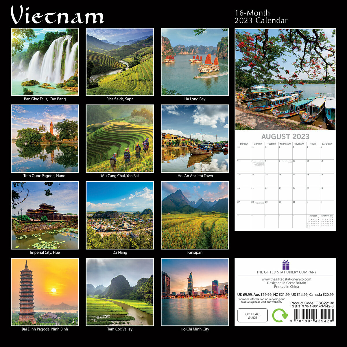 Calendrier 2023 Vietnam