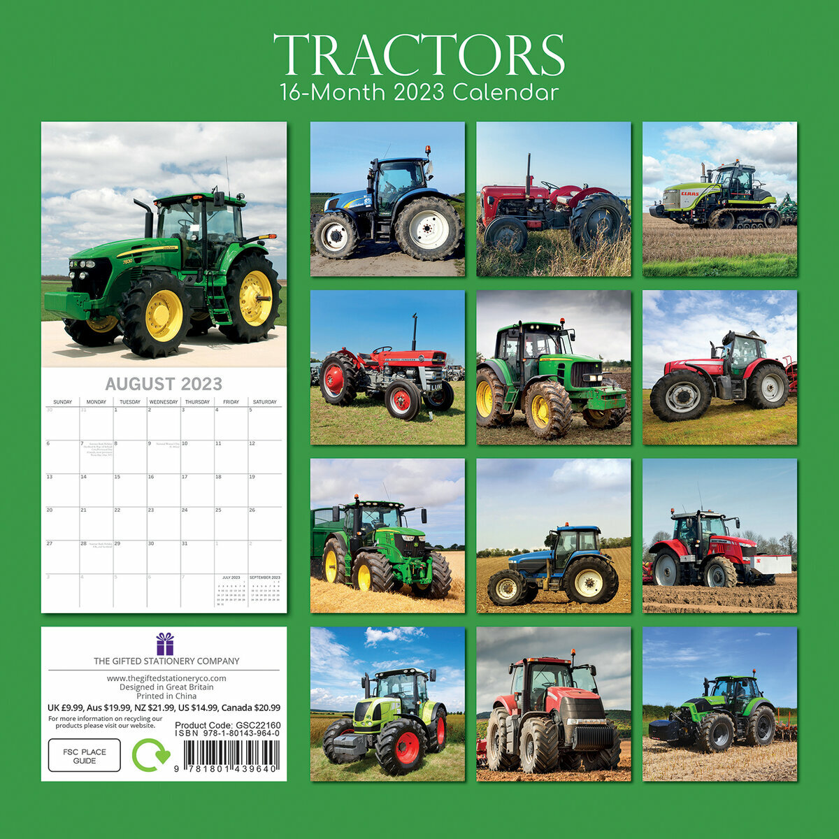 Calendrier Des Agriculteurs 2023 Calendrier 2023 Tracteur