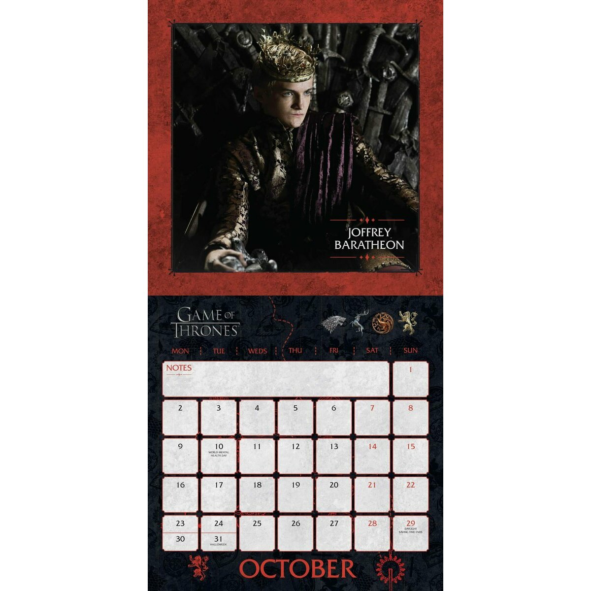 Calendrier Game Of Thrones 2025 