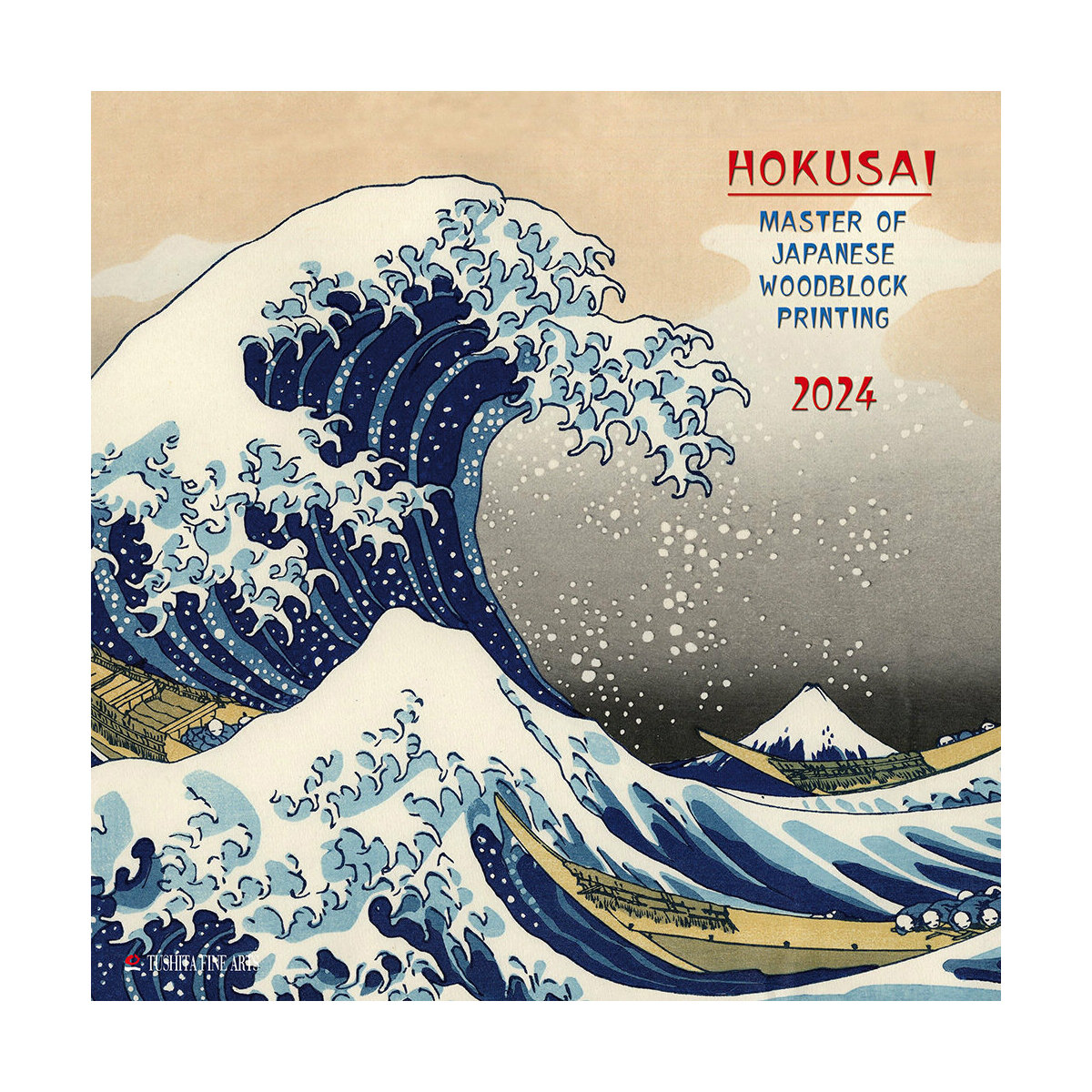 Calendrier 2024 Hokusai Art Japonais