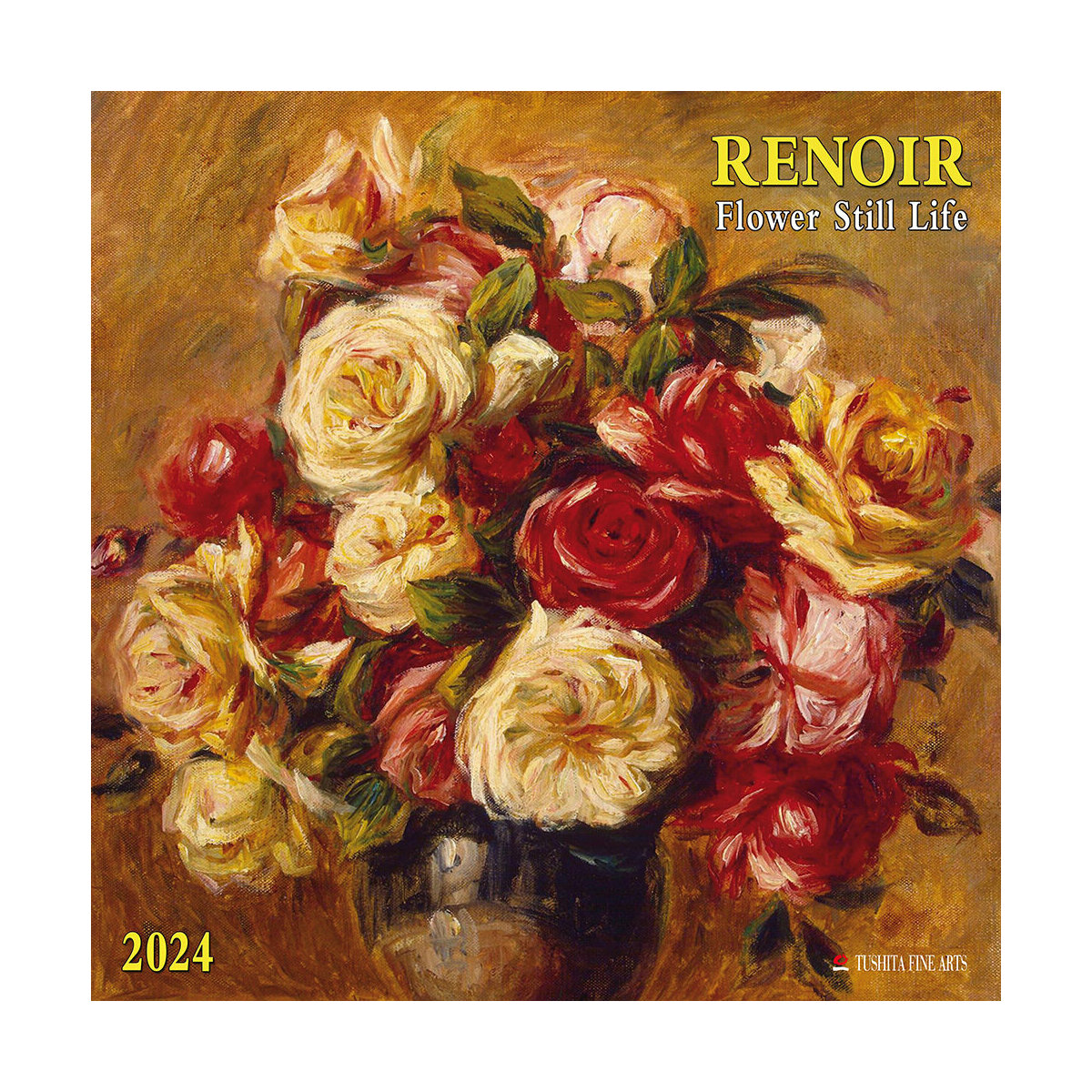 Calendrier 2024 Auguste Renoir La vie en Rose