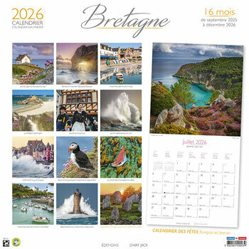 Calendrier 2026 Bretagne Bateaux Ports