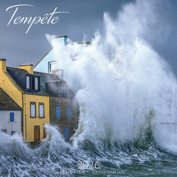 Calendrier 2026 Tempête - Phlippe Plisson