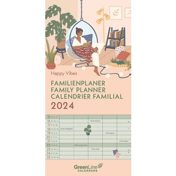 Agenda - 2024 - Ligne fine - Agenda familial