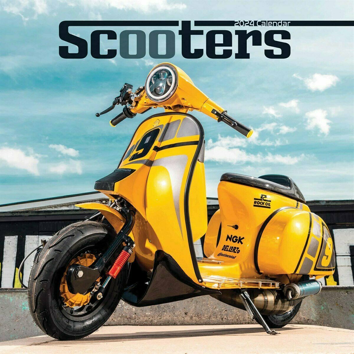 Calendrier 2024 Scooter Rétro