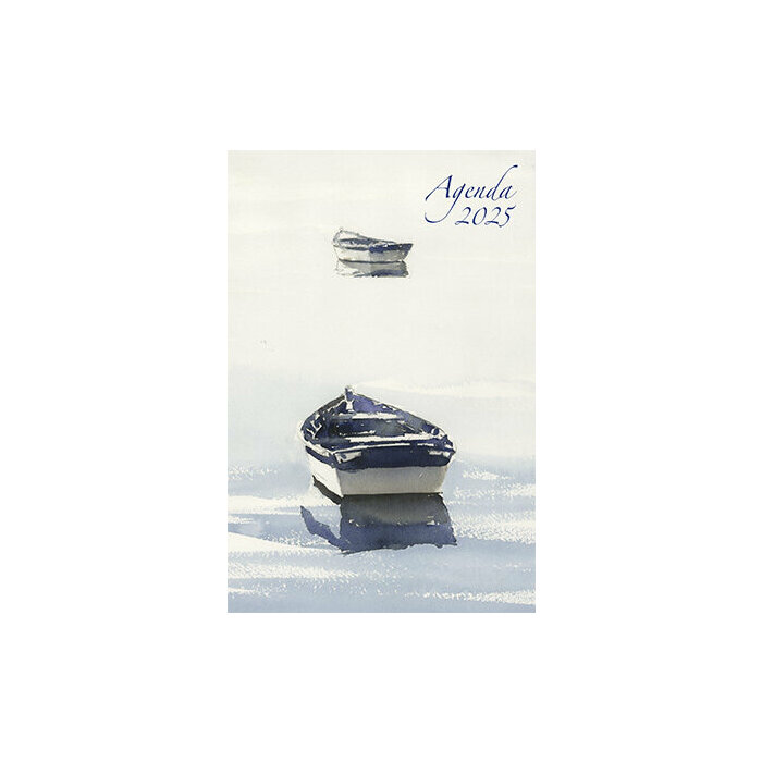 Agenda Bateaux 2025 aquarelle vanderbergue