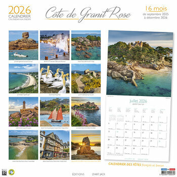 Calendrier 2026 Côte de Granit Rose