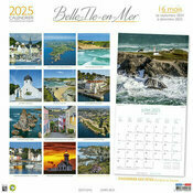 Calendrier Mural 2025 Belle Ile en Mer