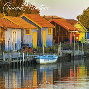 Calendrier Mural 2025 Charente Chenal ostreicole