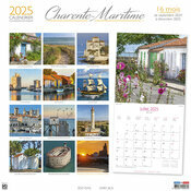 Calendrier Mural 2025 Charente maritime