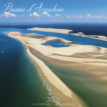 Calendrier 2026 Bassin d'Arcachon Dune du Pilat