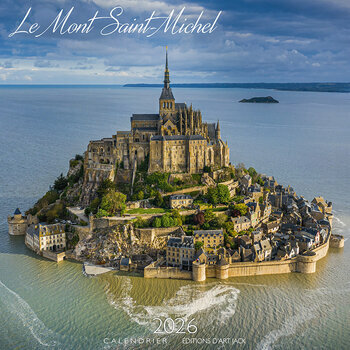 Calendrier 2026 Le Mont Saint Michel