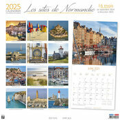 Calendrier Mural 2025 Normandie