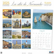 Calendrier Mural 2025 Normandie