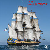 Calendrier Mural 2025 L'Hermione