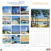 Calendrier Mural 2025 Philippe Deschamps