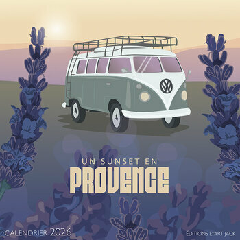 Calendrier 2026 Un Sunset en Provence - Pauline Launay