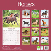 Calendrier Papier 2026 Chevaux