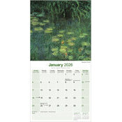 Calendrier papier 2026 claude Monet