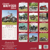 Calendrier 2025 Motos Anglaises Triumph