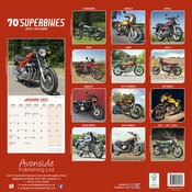 Calendrier 2025 Motos rtro vintage