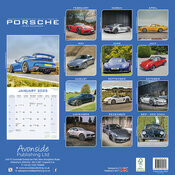 Calendrier 2025 Porsche modles