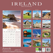 Calendrier papier 2026 Irlandais