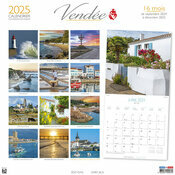 Calendrier Vende 2026 Ile de r Phare Cte Atlantique