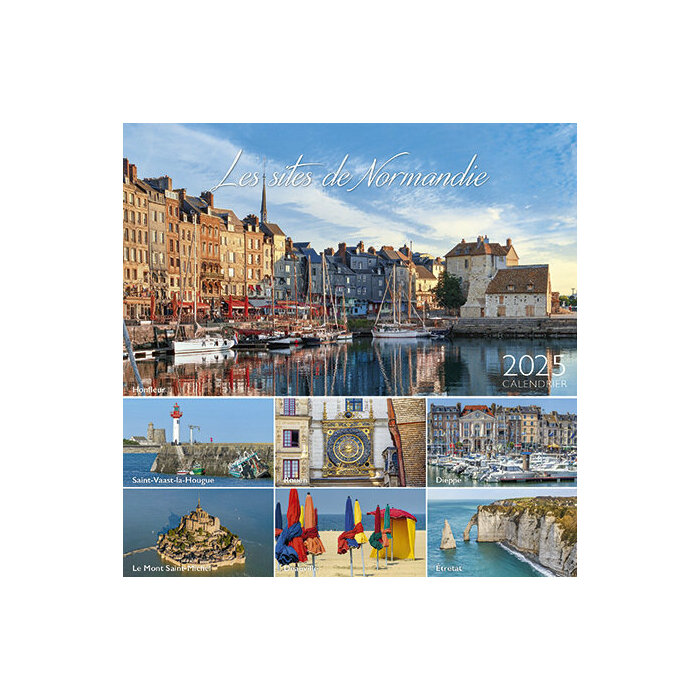 Calendrier Chevalet 2025 Sites Normandie