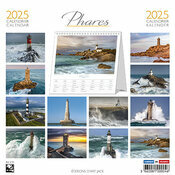 Calendrier  Poser 2025 Phares maritimes