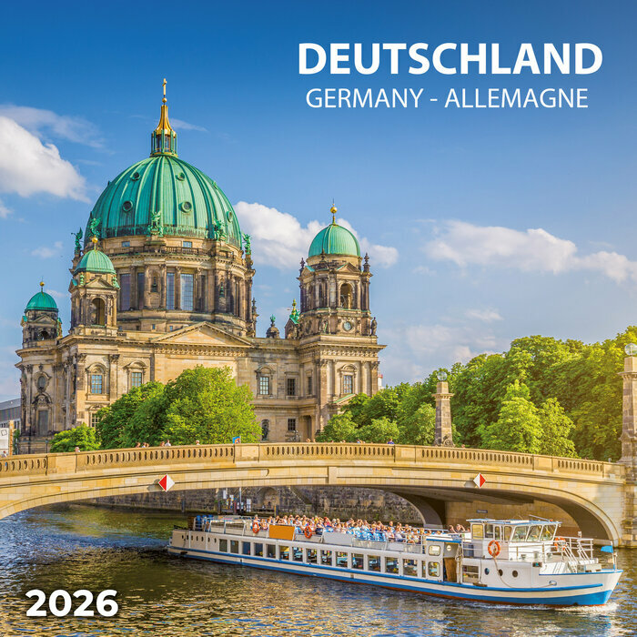 Calendrier Papier Allemagne 2026 