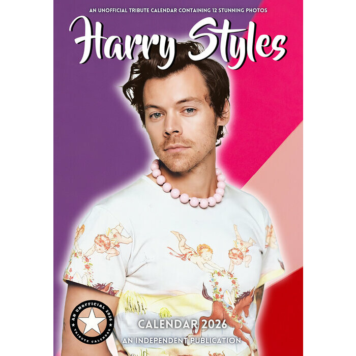 Calendrier Mural 2026 Harry Styles