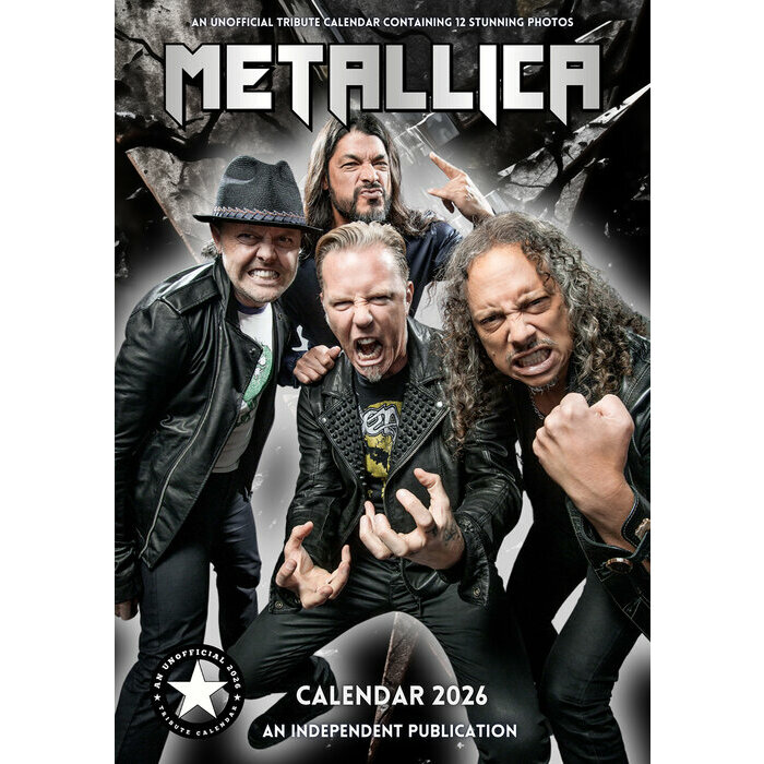 Calendrier Mural 2026 Metallica
