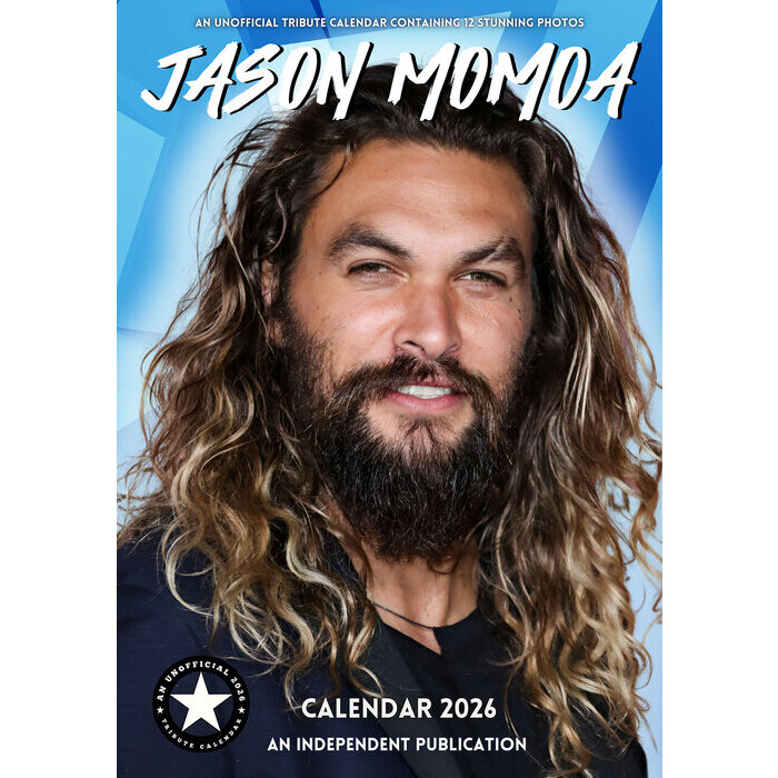 Calendrier 2026 mural Jason Momoa