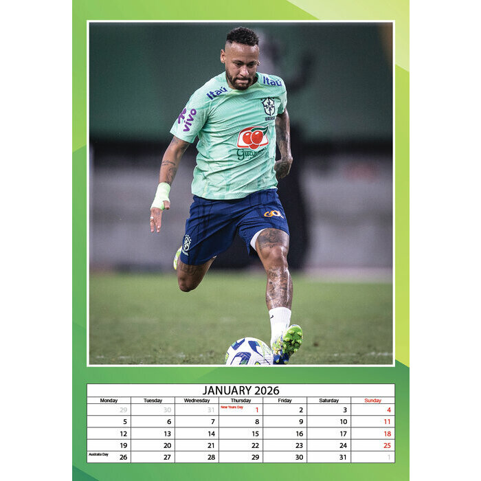 Calendrier 2026 Neymar Jr