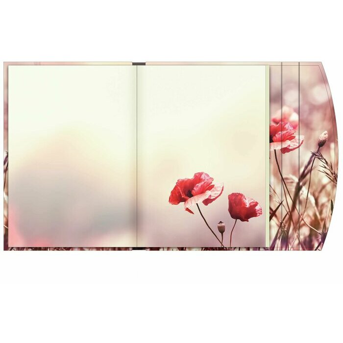 Agenda Rabat Magnétique 2025 Fleurs Coquelicots