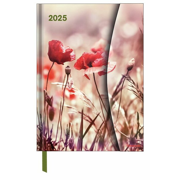 Agenda 2025 Fleurs Coquelicots