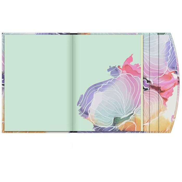 Agenda Magnétique 2025 Fleurs Aquarelle