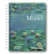 Agenda RELIURE  Spirale 2025 Claude Monet