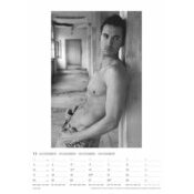 Maxi Calendrier 2025 Sexy Homme noir et blanc